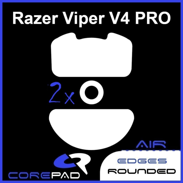 X-RAYPAD Jade Obsidian Mouse Skates Tiger EspTiger Ice Arc Corepad Skatez AIR Razer Viper V4 Pro